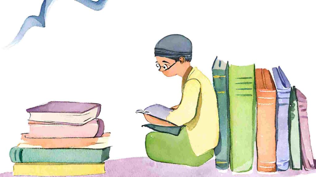 Seseoran sedang mentadabburi Al-Quran