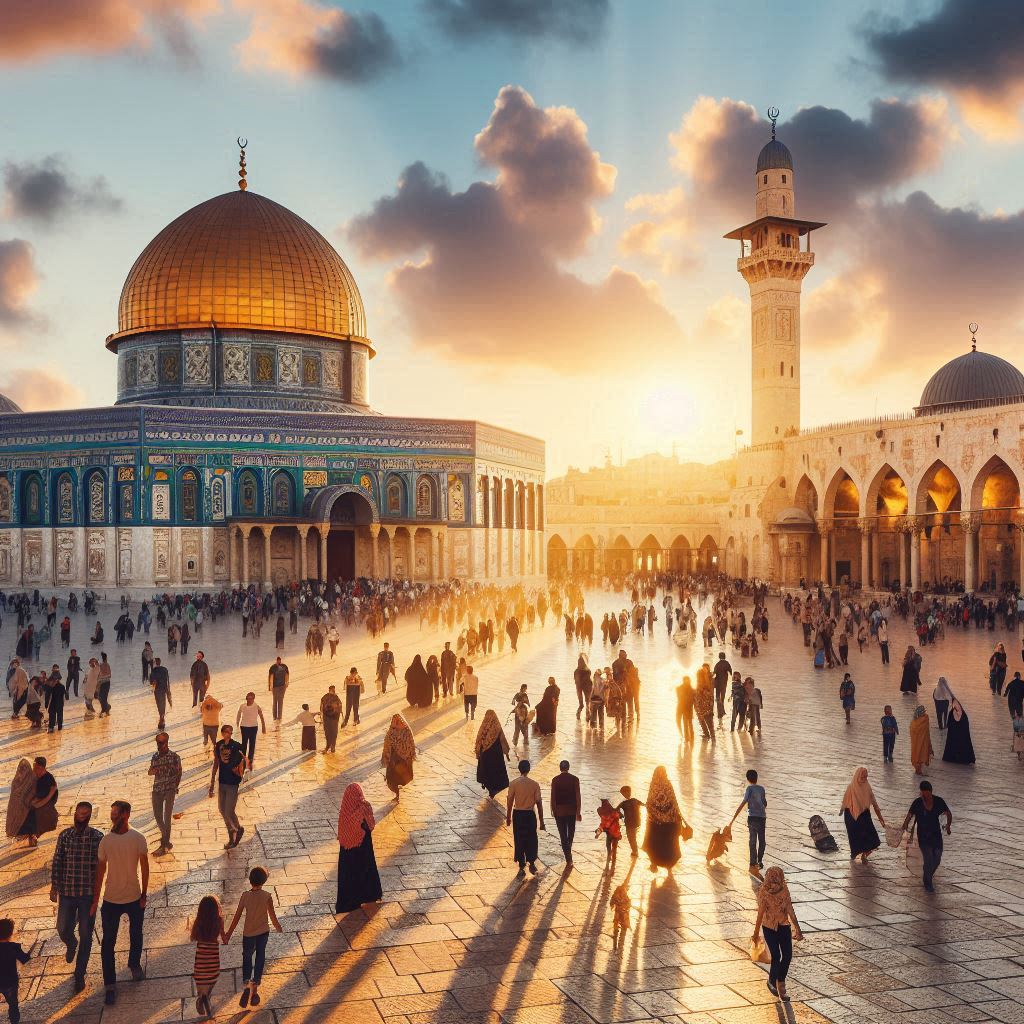 Masjid al-Aqsa adalah tempat ibadah kaum Muslimin sejati.